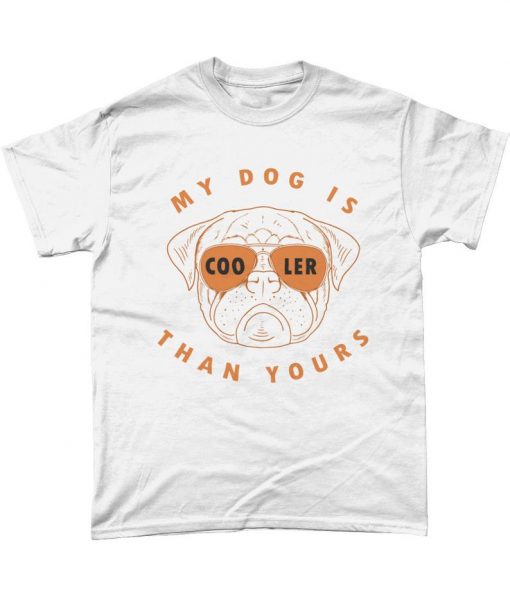 My Dog Is Cooler Than Yours Dog Animal Graphic T Shirt