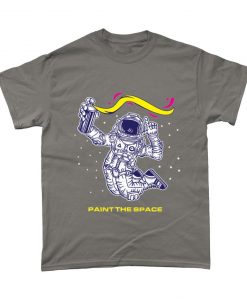 Paint The Space Astronaut Space T Shirt