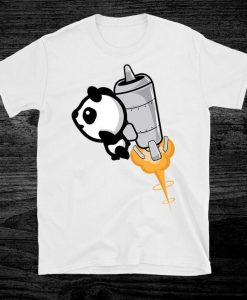 Panda Rocket Tshirt