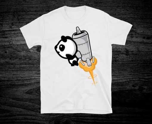 Panda Rocket Tshirt