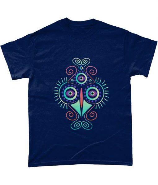 Psychedelic Chicken Spiritual Graphic T-Shirt