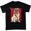 Pug With Rifle Cool Pug T-Shirt