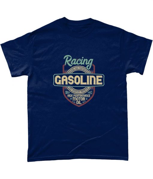 Racing Gasoline High Performance Car Racer Graphic T Shirt