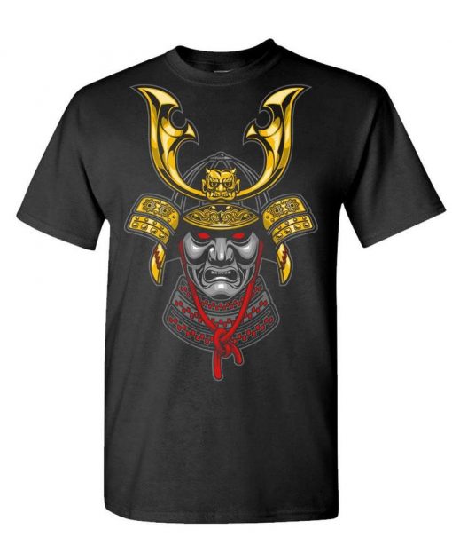 SAMURAI SHOGUN MASK - Unisex Tee Shirt