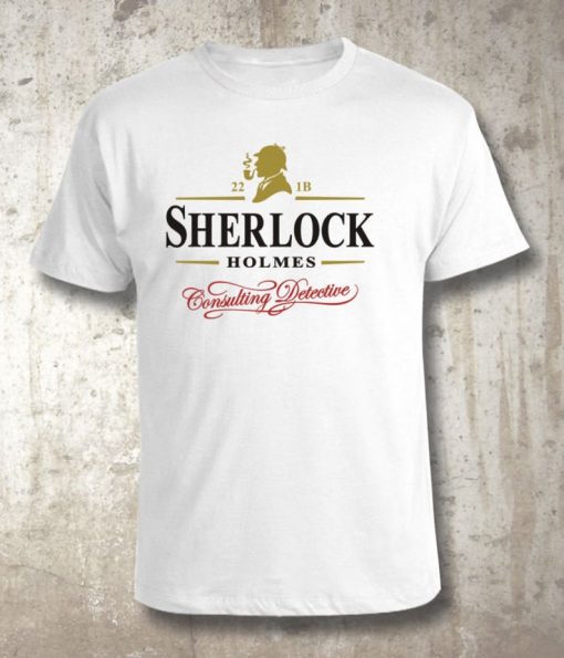 SHERLOCK HOLMES T SHIRT