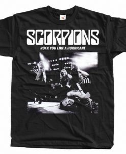 Scorpions - Rock You Like a Hurricane Black T SHIRT