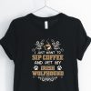 Sip Coffee And Pet Irish Wolfhound Unisex Shirt