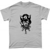 Spiritual Lone Wolf Graphic T Shirt