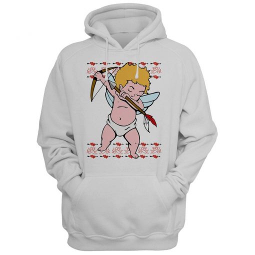 Valentine's Day Gifts Dabbin' Cupid Hoodie