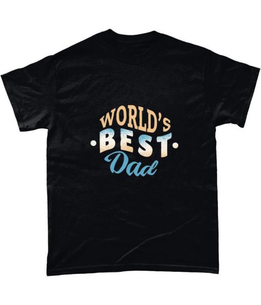 Worlds Best Dad Fathers Day Tshirt