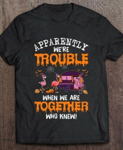 Apparently We're Trouble When We Are Together Who Knew t shirt