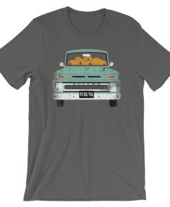 Autumn Pick-up Truck with Pumpkins Unisex T-Shirt