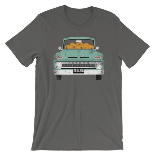 Autumn Pick-up Truck with Pumpkins Unisex T-Shirt