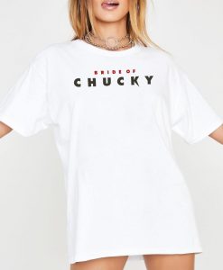 BRIDE of CHUCKY Lettering Oversized T shirt