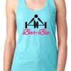 Bar Bie Ladies Fitness Racerback Tank top