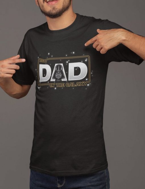 Best Dad In The Galaxy T-Shirt