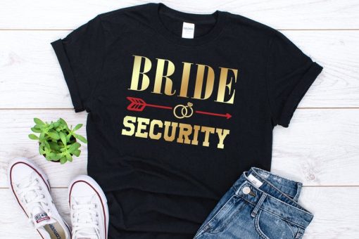 Bride Security Shirt