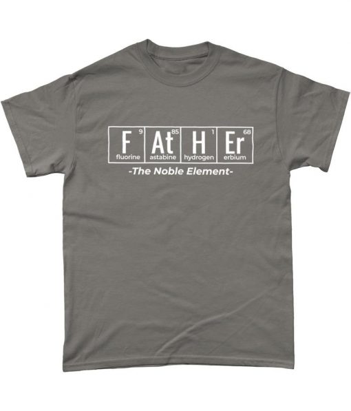 Fathers Periodic Table Dad T Shirt