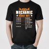 Funny Mechanic Hourly Rate Labor Rate Shirt