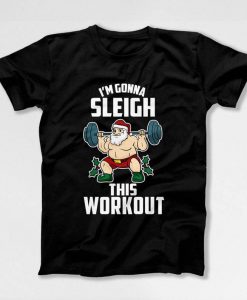 Funny Xmas Gift Ideas For Men Gym T Shirt