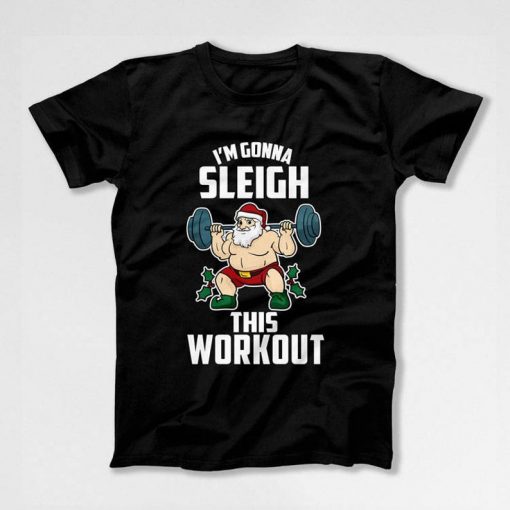 Funny Xmas Gift Ideas For Men Gym T Shirt