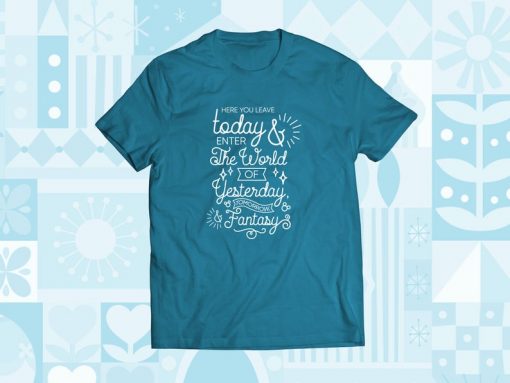 Here You Leave... Magic Kingdom Entrance Plaque T-shirt