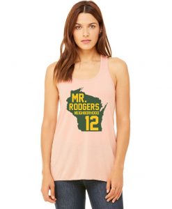 Mr Rodgers Neighborhood Green Bay tank top