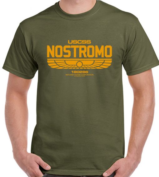 Nostromo - Retro Alien Movie T-Shirt