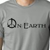 Peace on earth pacifist T-shirt