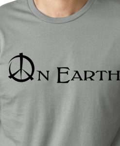 Peace on earth pacifist T-shirt