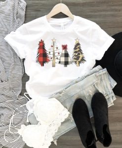 Plaid Christmas Tree Shirt