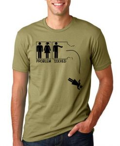 Problem solved funny divorce T-shirt