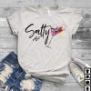 Salty AF Funny Drinking Tequila Gift T-Shirt