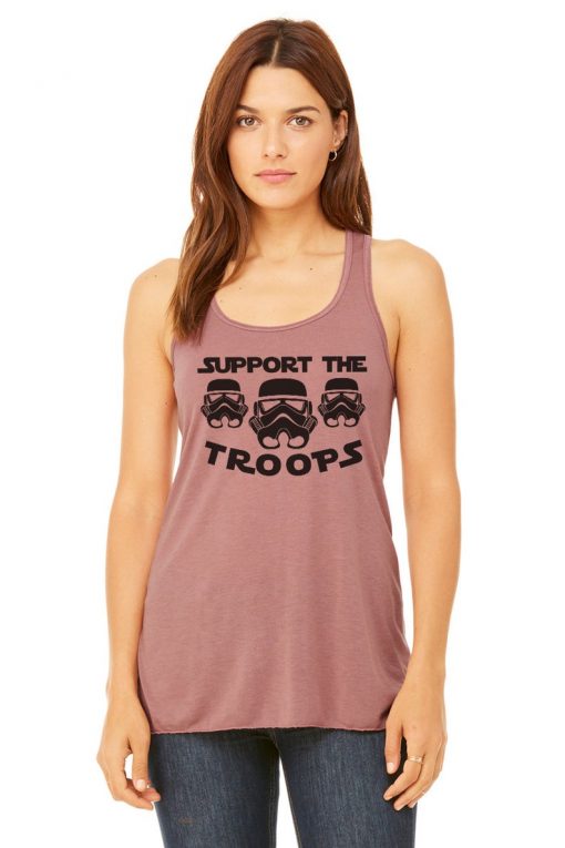Support the Troops Stormtrooper tank top
