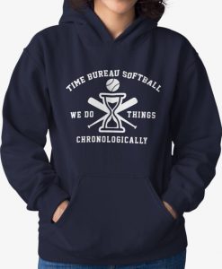 Time Bureau Softball Hoodie