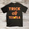 Trick or Tequila Funny Halloween T-shirt