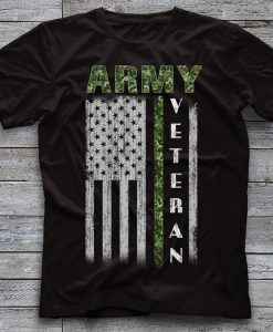 U.S. Army Veteran Defender Of Liberty And Freedom Independence Day July 4th Patriotic T-shirt