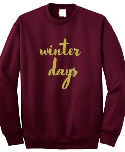 Winter Days sweaters