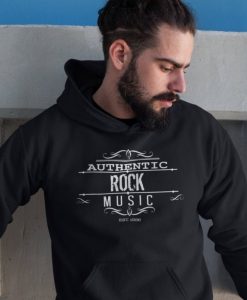 Authentic Rock Music Hoodie
