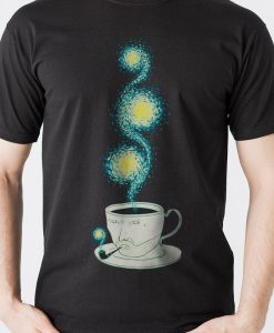 Van Gogh Coffe Funny T-Shirt