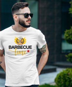 Barbecue Time White T-Shirts