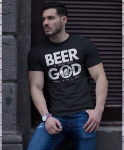 Beer Lover Gift Beer God Shirt