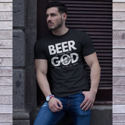 Beer Lover Gift Beer God Shirt