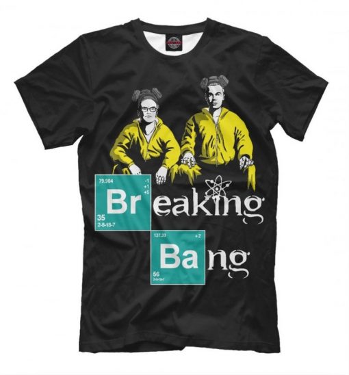 Breaking Bad x Big Bang Theory Funny T-Shirt