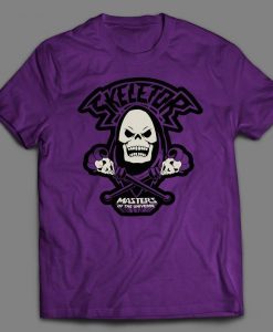 CARTOON Skeletor Custom Printed Front Halloween Unisex t shirt