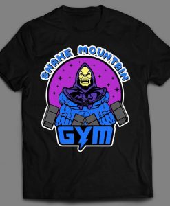 CARTOON Snake Mountain Gym Custom Printed Front Halloween Unisex t shirt