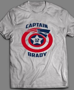 Captain Brady #12 t shirt