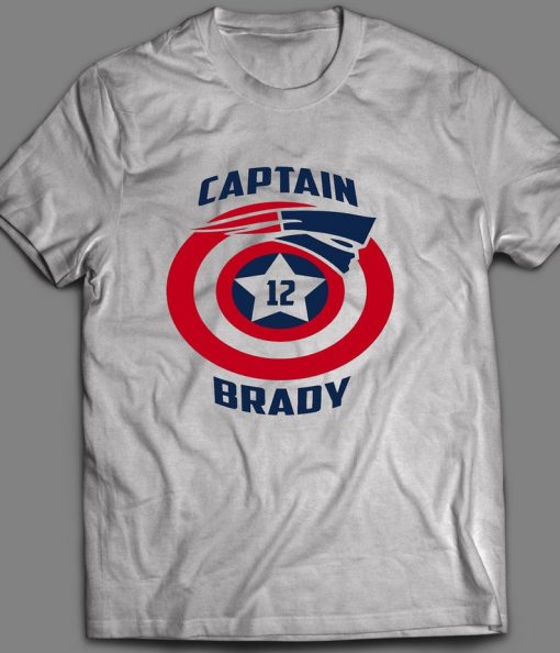 Captain Brady #12 t shirt