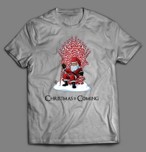 Christmas is Coming Movie Parody Custom Printed Full Front Unisex DTG High Quality T-Shirt