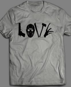 Creepy I Love Halloween Custom t shirt